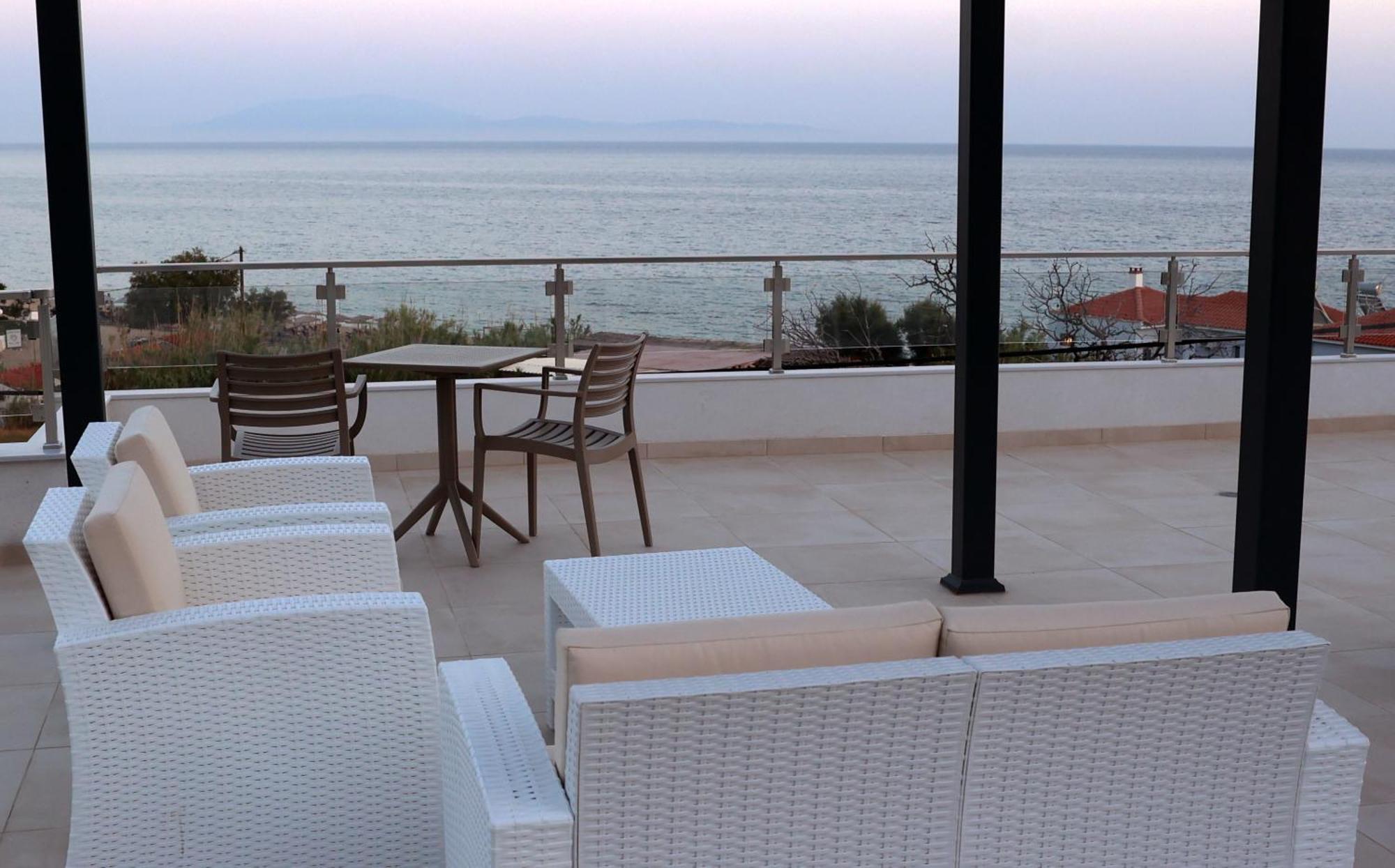Ocean View Studios And Luxury Rooms Plomari Exterior foto